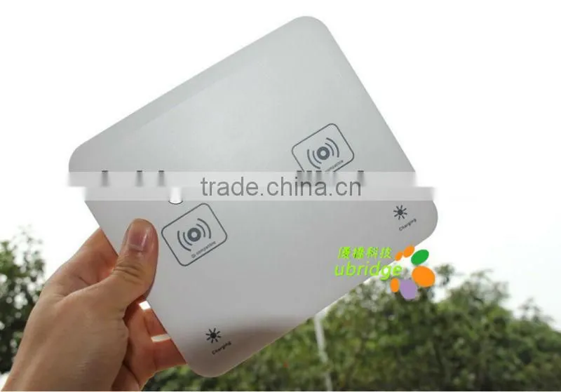 Qi standard wireless charge pad for iPhone4/4S,Galaxy Note II,Nokia Lumia 920 with power adapter