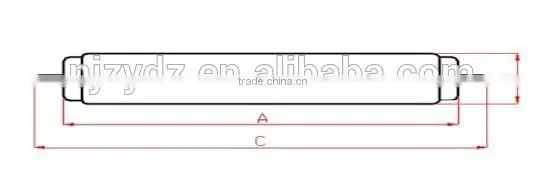 anti-explosion T10/T12 Rapid Start Fluorescent tubes 20W