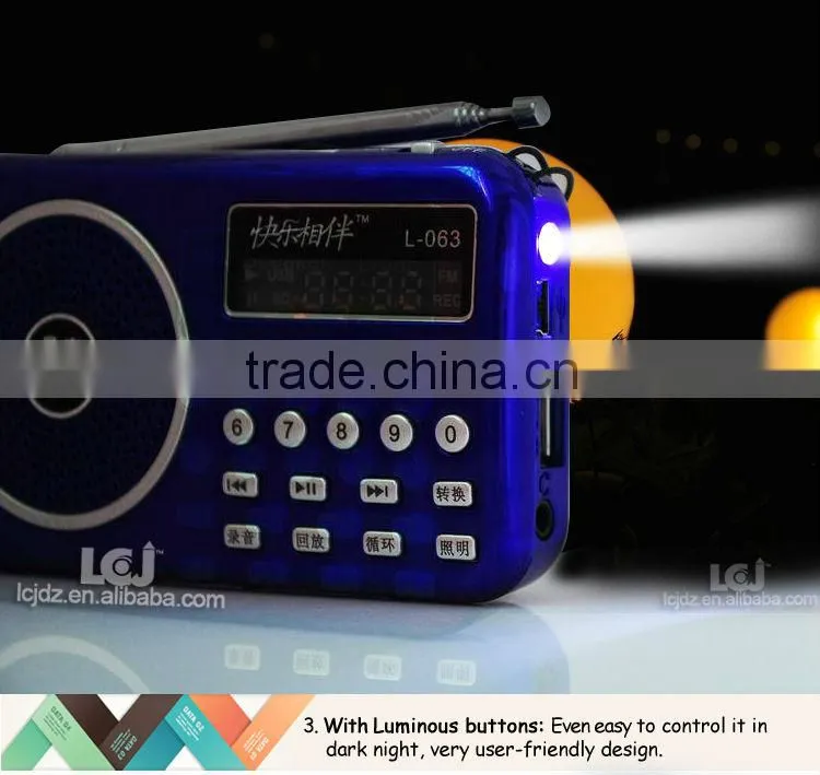 L-063 mini portable music speakers