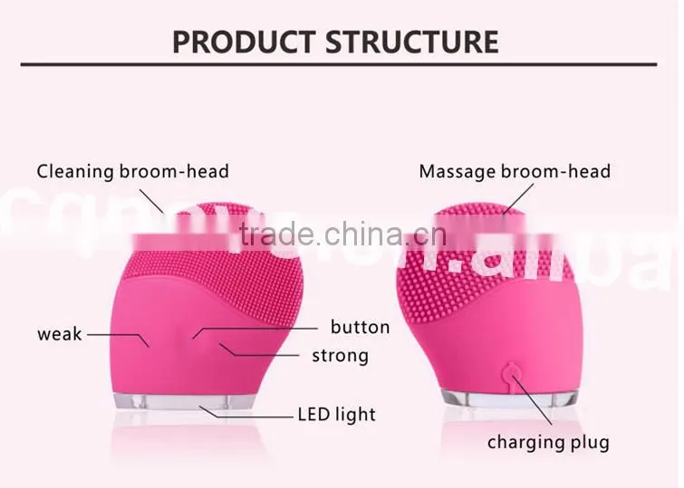 2016 new facial massager machine price cleaning collagen red light therapy for home