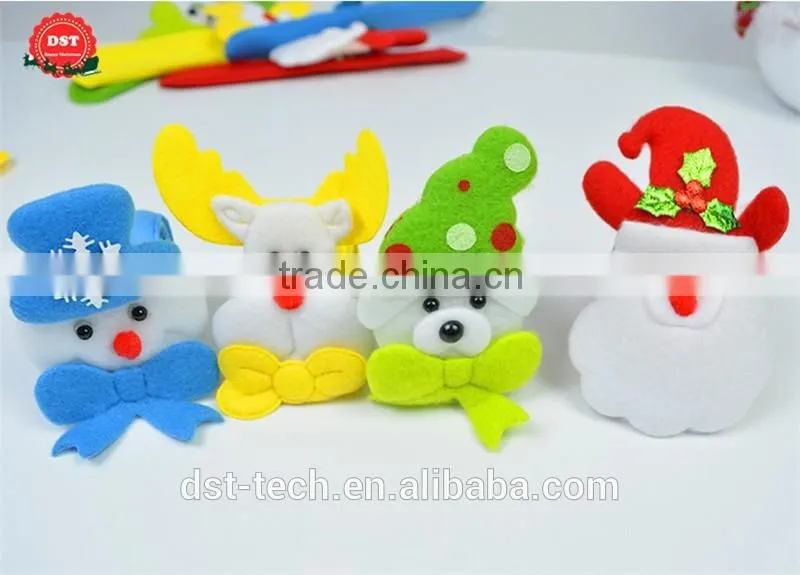 Christmas led clap bracelet