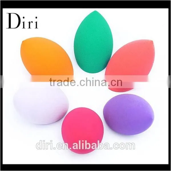 2016 customized angled cosmetic makeup sponge puff