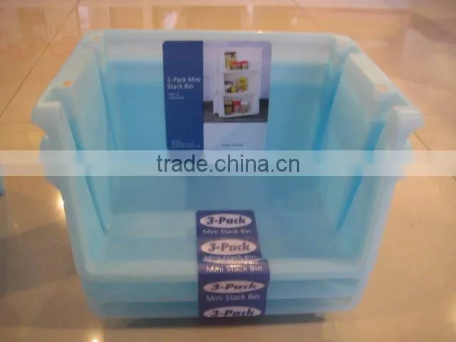 Mini Plastic Stackable Storge Bin