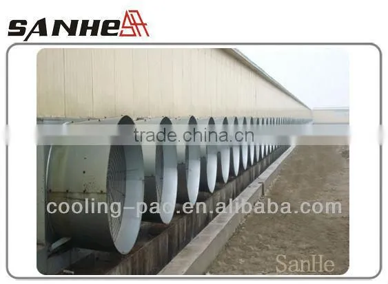 Axial Flow Couble-door Butterfly Cone Ventilation Fan