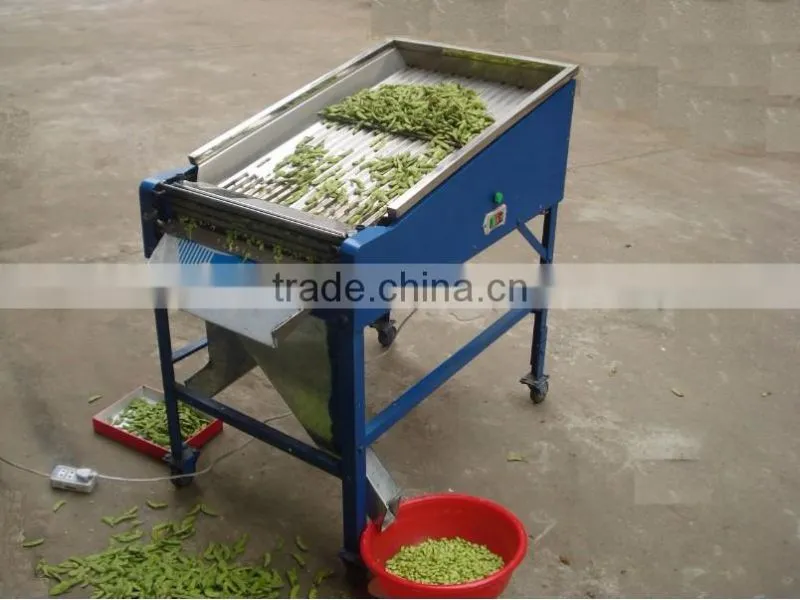 Factory direct supply cheap price pigeon pea peeling machine,green pea automatic sheller peeler