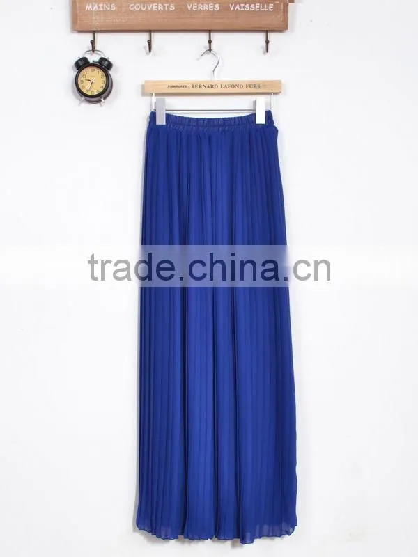 Customer Made European American Lady Long Maxi Skirt Chevron Skirt (LCHSK8)
