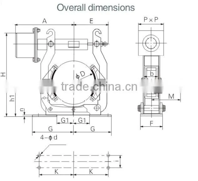 MW(Z) Series Electro-magnet Drum Brakes