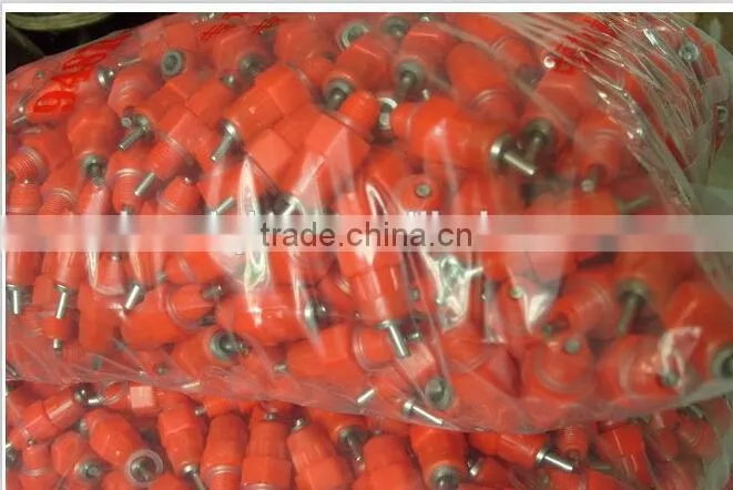 Automatic ball valve chicken nipple drinker