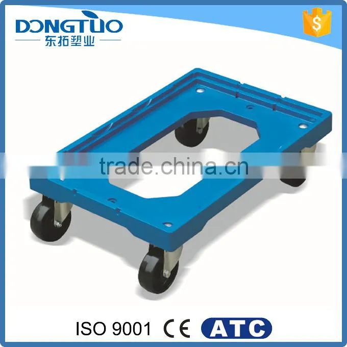High quality anti-static Stainless steel container dolly, heavy duty dolly