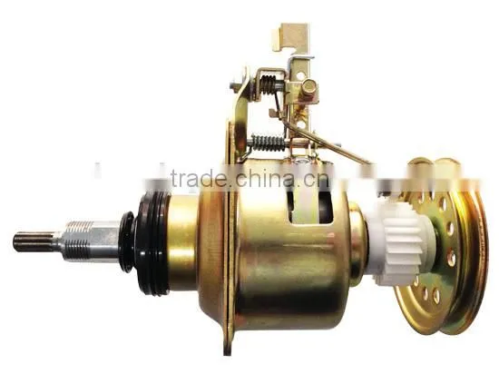 washing machine clutch with shaft