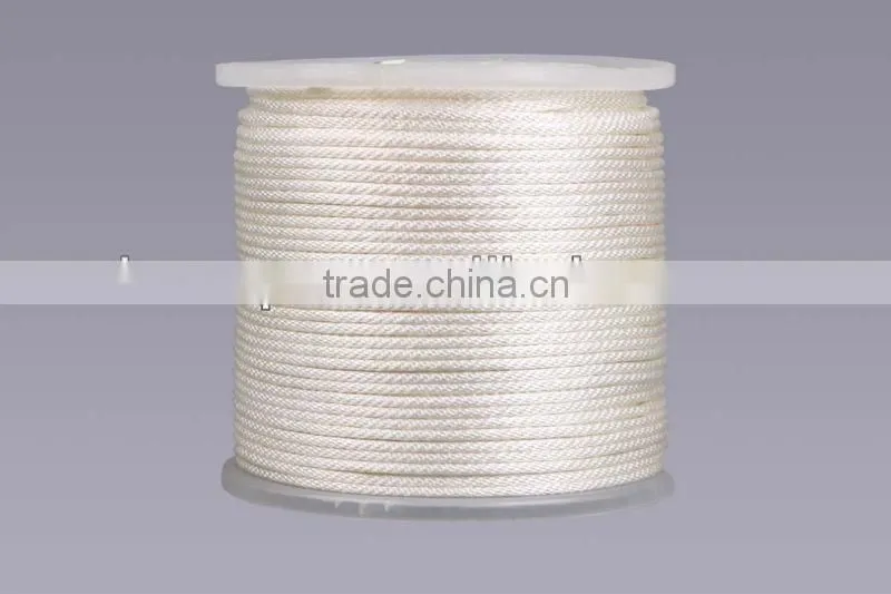 pp multi solid braid rope packed in a plastic reel