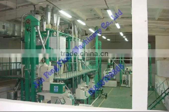 dengfeng 6ftdo-40(40t) flour milling complete plant