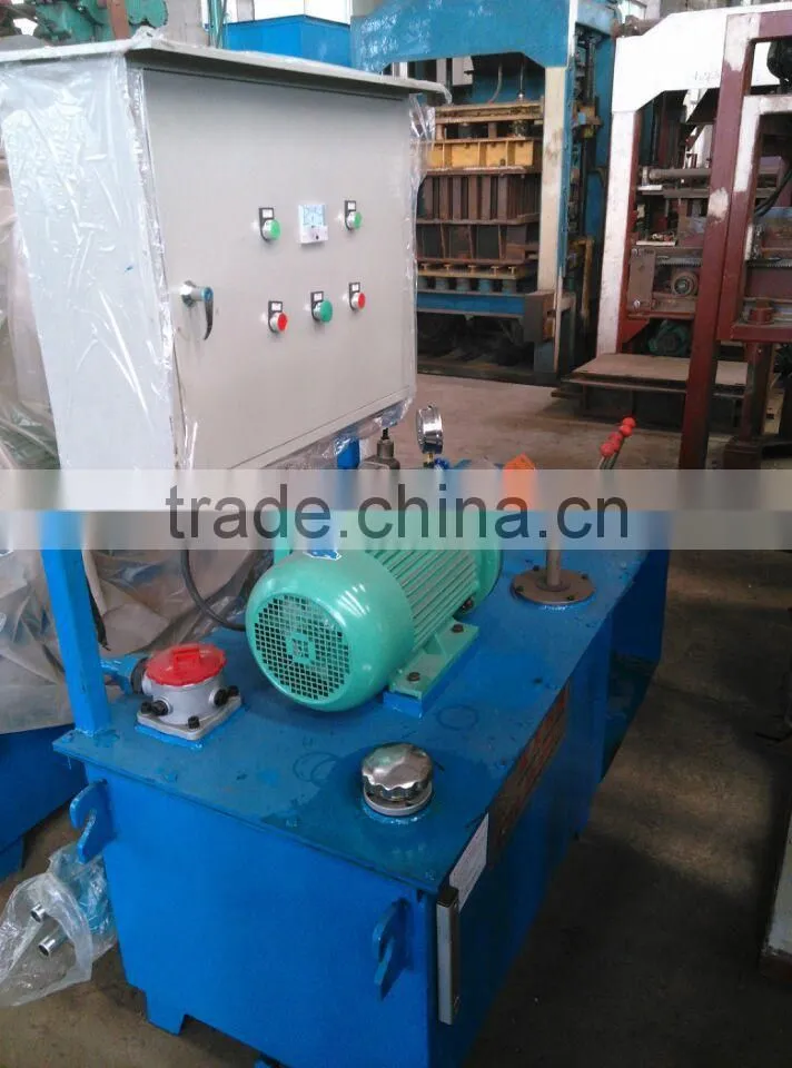 QT4-20C hydraulic system cement block making machine