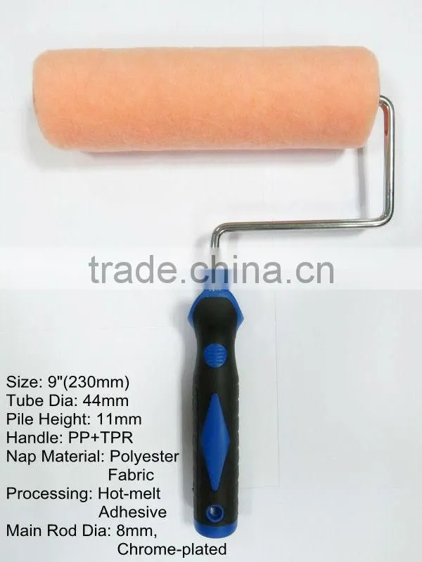 Yellow Sponge Paint roller Brush