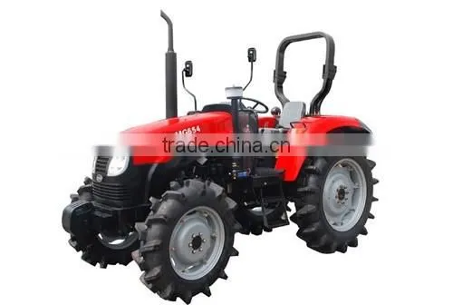 YTO-MG654 65hp 4wd brazil garden farm tractor front end loader for sale