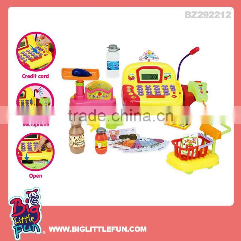 Shopping cart toy ,supermarket toys pretend play