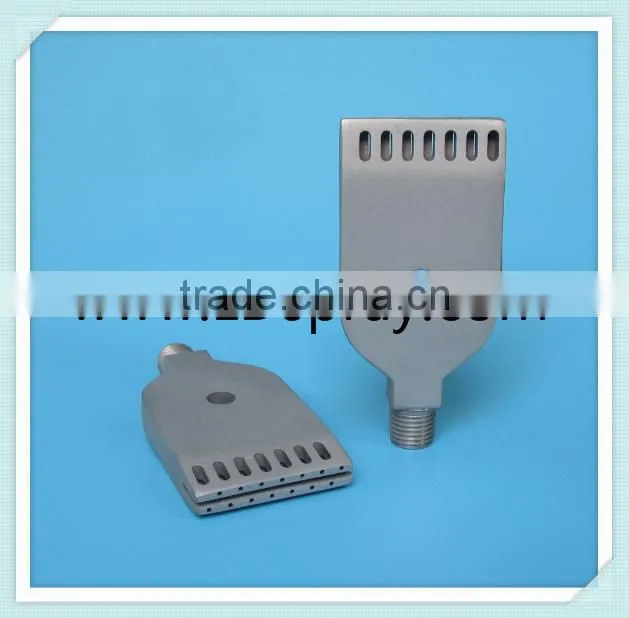 Double holes of stainless steel drying windjet spray air nozzle