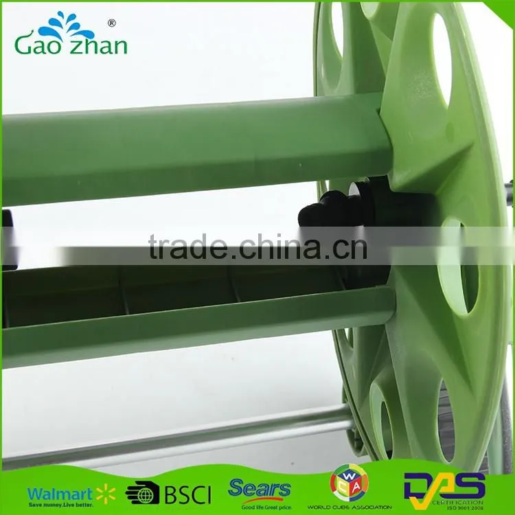 Wholesale automatic retractable hose reel cart with two wheel