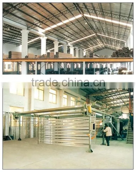 Aluminum-wood profile for ceiling