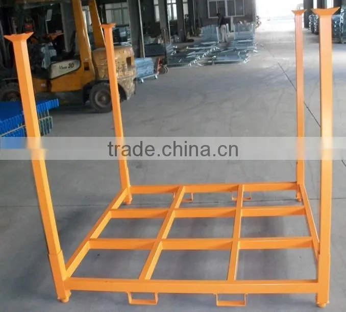 mobile tire storage rack for warehouse