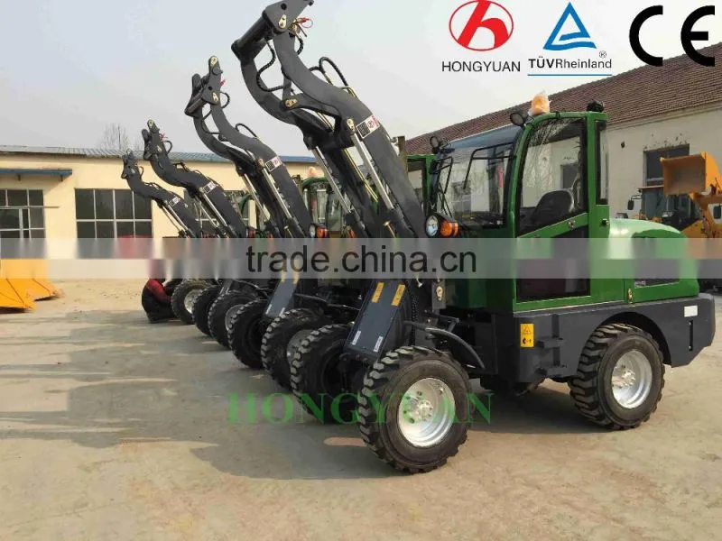 HY610 Mini Wheel Loader with CE Perkins Engine