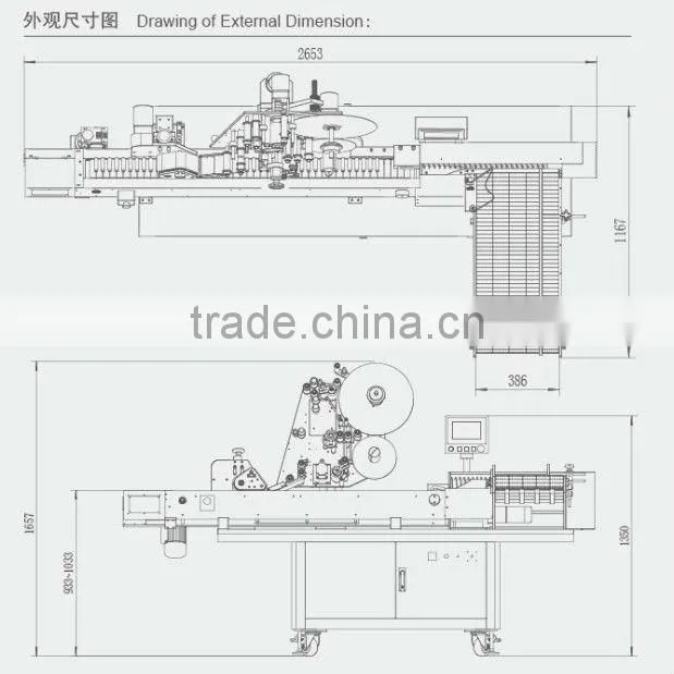 High Speed Auto Horizontal Labeling Machine
