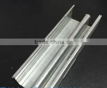 Galvanized Steel Main Channel/Omega Furring Channel, Stud and Track