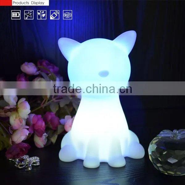 sleeping lamp for Dog and Cat shape ambience home decors kids rechargeable led