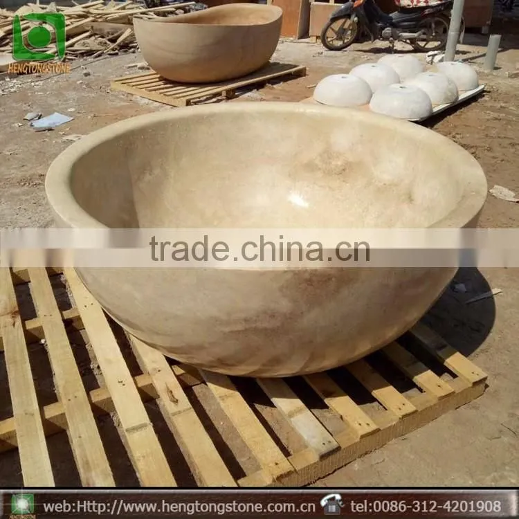Round Stone Bathtub