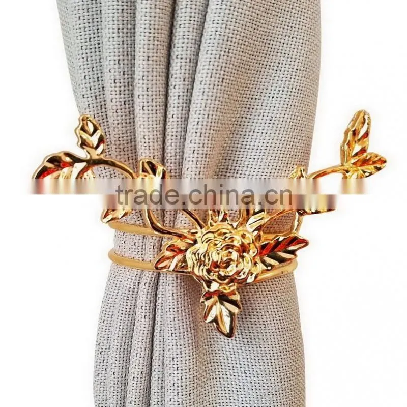 metal flower curtain buckle curtain Belt