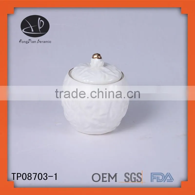 Fine bone china dinnerware set with gold rim,teapot with cup set,6pcs cup & saucer set