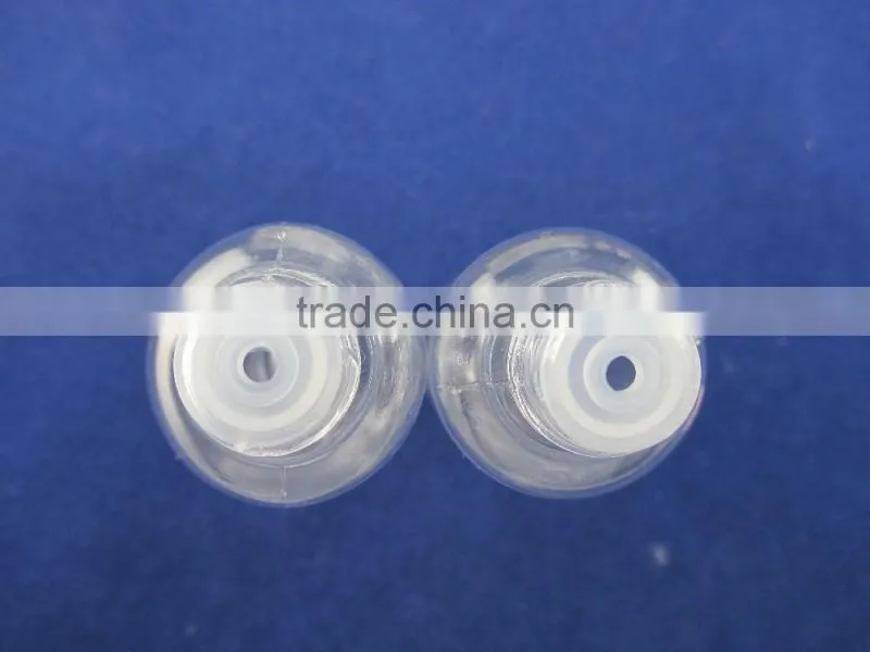 6pcs plastic travel bottle set transparent travel bottle kit
