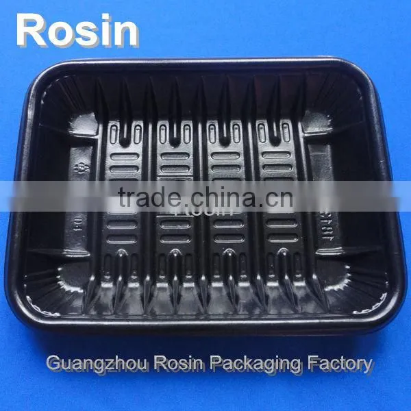 High quality customized clamshell black food packaging with competitive price