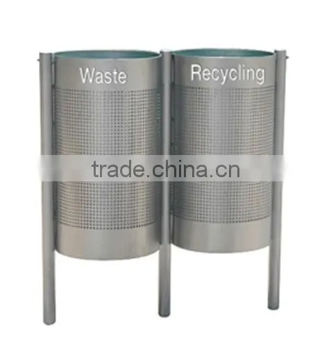 Arlau outdoor garden stainless steel compost bin