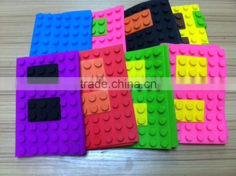 various size Block Building Silicone book cover