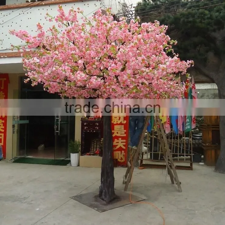 Pink artificial cherry blossom tree with competitive price