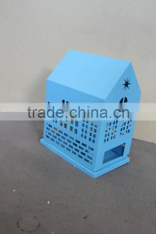 Metal outside house decor