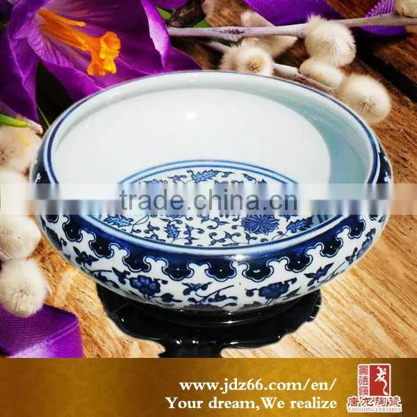 New year gift excellent quality handpainted ceramics chinese flowerpots for garden decoration