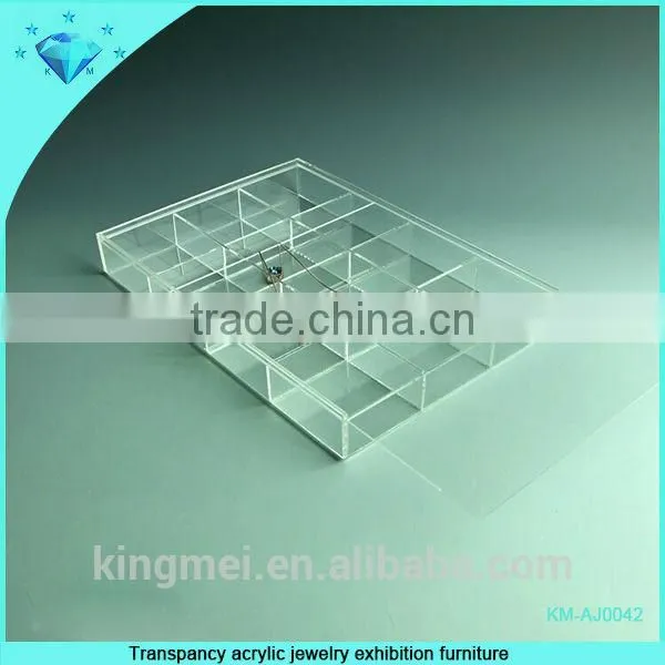 Hot sale white acrylic bracelet display table for shop or exhibition