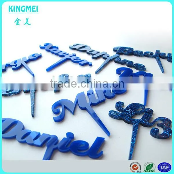 New heart-shape acrylic trophies with wooden base,printing acrylic trophy awards