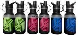 500ml aluminium bottle with lid and handle