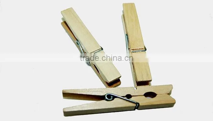 high quality natural birch professional fashion Eco-friendly wooden clothespin