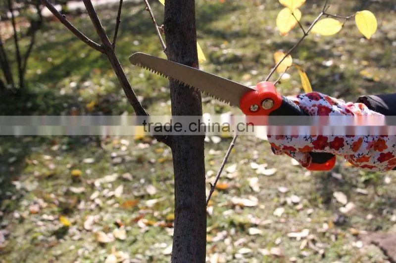 TPR handle long handle pruning folding saw