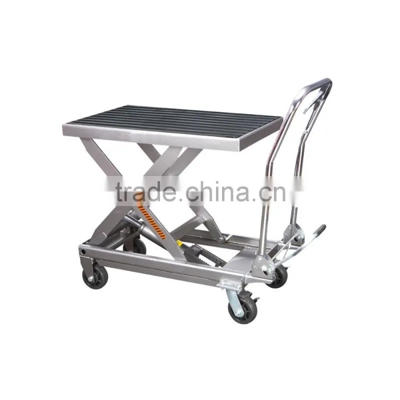 150KGS,300KGS,500KGS Hydraulic Lift Table Cart
