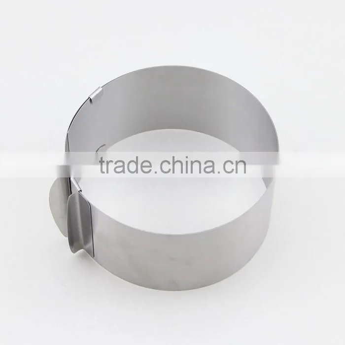 Adjustable Setting Ring Stainless Steel Bakeware Mousse Cake Baking Mold