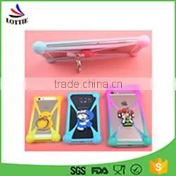 High quality universal Silicone Phone Holder Silicone Cover Ultra-Thin Phone Case for iphone 6 case custom