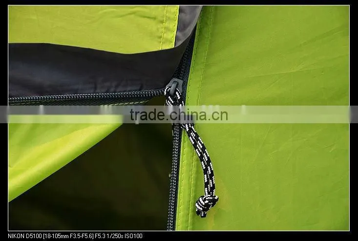Hot selling double camping tents with bright color