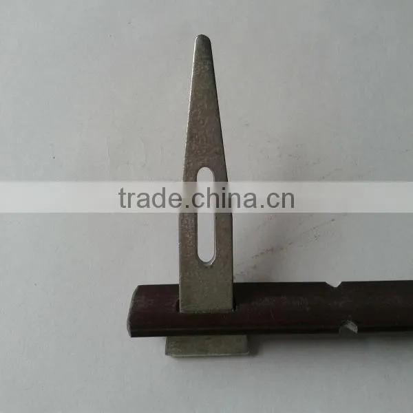 Korea original construction formwork accessories galvanized wedge pins supplier
