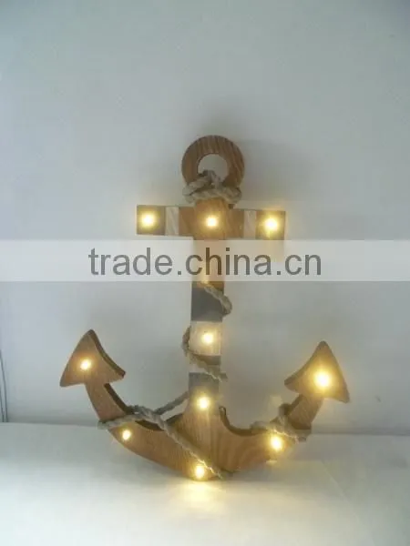 Anchor Wall Hanging with Led lights