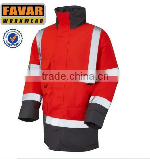 FR reflective working clothing work jacket workwear safety jacket